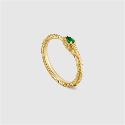 gucci emerald ring|Gucci gold rings for women.